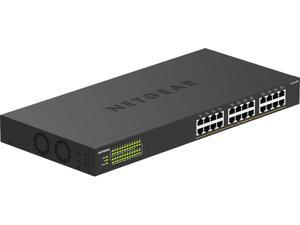 NETGEAR 24-port Gigabit Ethernet Unmanaged PoE+ Switch with 380W PoE Budget (GS324PP)