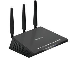 NETGEAR Nighthawk R7200100CNS WiFi Router  AC2100 Wireless Speed Up to 2100 Mbps  Up to 1800 Sq Ft Coverage  30 Devices  4 x 1G Ethernet and 1 USB 30 Port