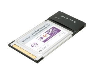 BELKIN F6D3010 Dual-Band Wireless A+G Notebook Network Card BELKIN F6D3010 Dual-Band Wireless A+G Notebook Network Card