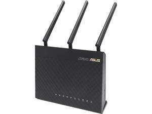 ASUS RT-AC68R Wireless-AC1900 Dual-band Gigabit Router Factory Refurbished