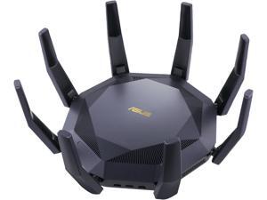ASUS RT-AX89X AX6000 Dual Band WiFi 6 Router, 802.11ax 12 streams 6000Mbps , Lifetime Free Internet Security, supports AiMesh, MU-MIMO, 8 Gb LAN ports, Dual 10G ports (10GBase-T & 10G SFP+), VPN ASUS RT-AX89X AX6000 Dual Band WiFi 6 Router, 802.11ax 12 streams 6000Mbps , Lifetime Free Internet Security, supports AiMesh, MU-MIMO, 8 Gb LAN ports, Dual 10G ports (10GBase-T & 10G SFP+), VPN