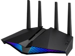 ASUS RT-AX82U/CA AX5400 Dual-Band WiFi 6 Gaming Router, Game Acceleration, Mesh WiFi Support, Dedicated Gaming Port, Mobile Game Boost, MU-MIMO, Aura RGB