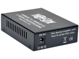 Tripp Lite LC Multimode Media Converter, 10/100/1000, 550M, 850nm (N785-001-LC-MM)