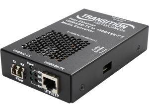 TRANSITION E-100BTX-FX-05(LC)NA 100BASE-TX to 100BASE-FX MMF LC Media Converters TRANSITION E-100BTX-FX-05(LC)NA 100BASE-TX to 100BASE-FX MMF LC Media Converters