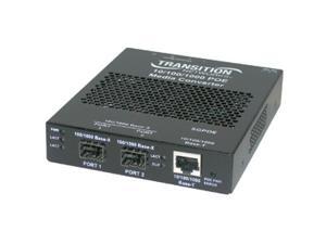 TRANSITION SGPOE1040-100-NA Gigabit Ethernet Media Converter TRANSITION SGPOE1040-100-NA Gigabit Ethernet Media Converter