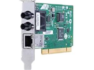 Allied Telesis 100Mbps Fast Ethernet Dual-Port Fiber and Copper Network Interface Card Allied Telesis 100Mbps Fast Ethernet Dual-Port Fiber and Copper Network Interface Card