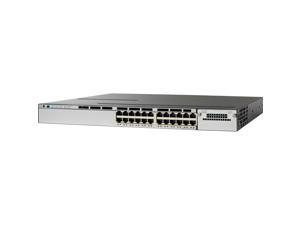 CISCO Catalyst 3750-X WS-C3750X-24P-S-RF Managed 10/100/1000Mbps Gigabit PoE Switch CISCO Catalyst 3750-X WS-C3750X-24P-S-RF Managed 10/100/1000Mbps Gigabit PoE Switch