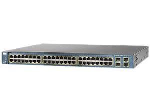 Cisco Catalyst WS-C3560G-48PS-S Multi-Layer Ethernet Switch w/ Poe - 48x10/100/1000, 2x SFP ports (refurbished) Cisco Catalyst WS-C3560G-48PS-S Multi-Layer Ethernet Switch w/ Poe - 48x10/100/1000, 2x SFP ports (refurbished)