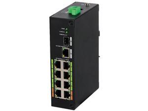 Dahua DH-LR2110-8ET-120 8-port Long-distance Ethernet Power Supply Switch (ePoE)