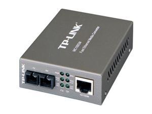TP-Link Fast Ethernet SFP to RJ45 Fiber Media Converter | Fiber to Ethernet Converter | 10/100Mbps RJ45 Port to 100Base-FX Multi-Mode Fiber (MC100CM)