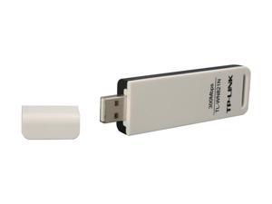 TP-LINK TL-WN821N Wireless N300 USB Adapter, 300 Mbps, w/ WPS Button IEEE 802.1b/g/n, WEP / WPA / WPA2, Plug & Play in Windows 10 (32 bit & 64 bit)