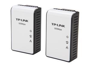 TP-LINK TL-PA411KIT High-speed AV 500Mbps Mini Powerline Adapter Starter Kit