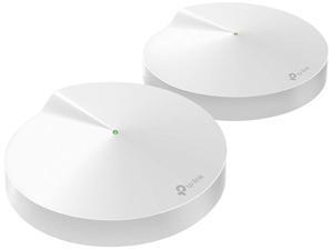 TP-Link Deco Mesh WiFi Router (Deco M5) – Dual Band Gigabit Wireless Router,Quad-core CPU, MU-MIMO, HomeCare, Parental Control, Up to 3800 sq. ft. Coverage, Works with Alexa, 2-pack