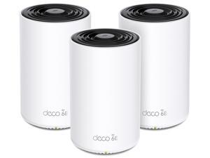 TP-Link Deco XE75(3-pack) AXE5400 Tri-Band Mesh Wi-Fi 6E System White