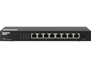 Qnap QSW-1108-8T-US Unmanaged Ultra-high-speed 2.5GbE Fiber Managed Switch