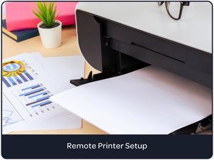 Remote Printer Setup (Install Driver / File Sharing / Wi-Fi network) Phone or Chat Support