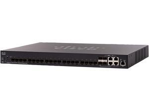 CISCO SX350X-24F-K9-NA Managed Stackable Switch with 24 ports 10 Gigabit Ethernet (GbE), 20 slots SFP+, 4 x 10G Combo SFP+ CISCO SX350X-24F-K9-NA Managed Stackable Switch with 24 ports 10 Gigabit Ethernet (GbE), 20 slots SFP+, 4 x 10G Combo SFP+