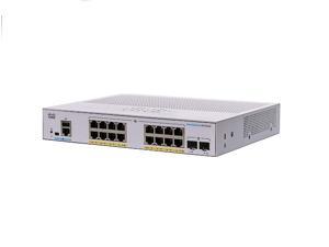 Switch 16 ports PoE Gigabit avec 2 Ports SFP 1,25Go Plug & Play