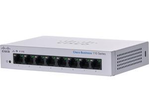 CISCO CBS110-8T-D-NA Unmanaged 110 Series Unmanaged Switches