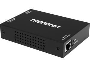 TRENDnet TPE-E100 1-port 10/100/1000Mbps PoE+ / PoE Repeater TRENDnet TPE-E100 1-port 10/100/1000Mbps PoE+ / PoE Repeater