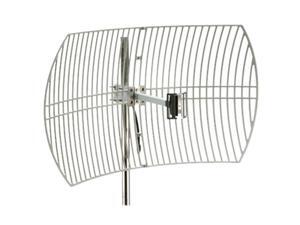 Premiertek ANT-GRID-24DBI Outdoor 2.4GHz 24dBi Directional High-Gain N-Type Female Aluminum Die Cast Grid Parabolic Antenna Premiertek ANT-GRID-24DBI Outdoor 2.4GHz 24dBi Directional High-Gain N-Type Female Aluminum Die Cast Grid Parabolic Antenna