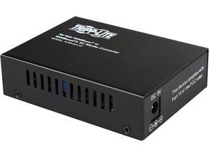Tripp Lite Fiber Optic - 10/100/1000 to 1000BaseLX SC Gigabit Multimode Media Converter, 2km, 1310nm (N785-001-SC)
