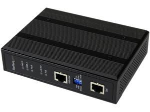 StarTech.com POEINJ1GI Industrial 1 Port Gigabit PoE+ Power over Ethernet Injector 48V / 30W