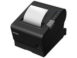 Epson OmniLink TM-T88VI-i Intelligent Thermal Receipt Printer, Serial, 4 USB Ports, Cloud Enabled, Black - C31CE94731