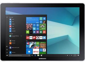 SAMSUNG Galaxy Book SM-W723QZKCXAR Intel Core i5 7th Gen 7200U (2.50 GHz) 8 GB LPDDR3 Memory 256 GB NVMe SSD Intel HD Graphics 620 12" Touchscreen 2160 x 1440 Detachable 2-in-1 Laptop Windows 10 Pro SAMSUNG Galaxy Book SM-W723QZKCXAR Intel Core i5 7th Gen 7200U (2.50 GHz) 8 GB LPDDR3 Memory 256 GB NVMe SSD Intel HD Graphics 620 12" Touchscreen 2160 x 1440 Detachable 2-in-1 Laptop Windows 10 Pro