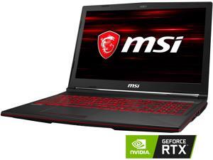MSI GL Series GL63 8SE-209 15.6" 120 Hz Intel Core i5 8th Gen 8300H (2.30 GHz) NVIDIA GeForce RTX 2060 16 GB Memory 256 GB NVMe SSD Windows 10 Home 64-bit Gaming Laptop MSI GL Series GL63 8SE-209 15.6" 120 Hz Intel Core i5 8th Gen 8300H (2.30 GHz) NVIDIA GeForce RTX 2060 16 GB Memory 256 GB NVMe SSD Windows 10 Home 64-bit Gaming Laptop