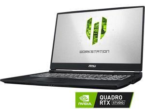 MSI WE Series WE75 9TK-654 Mobile Workstation Intel Core i7 9th Gen 9750H (2.60 GHz) 32 GB Memory 512 GB NVMe SSD NVIDIA Quadro RTX 3000 17.3" Windows 10 Pro 64-bit MSI WE Series WE75 9TK-654 Mobile Workstation Intel Core i7 9th Gen 9750H (2.60 GHz) 32 GB Memory 512 GB NVMe SSD NVIDIA Quadro RTX 3000 17.3" Windows 10 Pro 64-bit