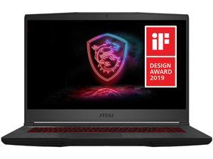 MSI GF Series GF65 Thin 10SDR-1273 15.6" 120 Hz IPS Intel Core i7 10th Gen 10750 H (2.60GHz) NVIDIA GeForce GTX 1660 Ti 8GB Memory 512 GB NVMe SSD Windows 10 Home 64-bit Gaming Laptop