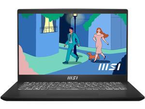 MSI Modern 14 Laptop Intel Core i5 12th Gen 1235U (1.30GHz) 8GB Memory 512 GB NVMe SSD Intel Iris Xe Graphics 14.0" Windows 11 Home 64-bit Modern 14 C12M-032