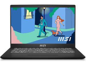 MSI Laptop Modern 14 Intel Core i3 12th Gen 1215U (1.20GHz) 8GB Memory 512 GB NVMe SSD Intel UHD Graphics 14.0" Windows 11 Home 64-bit Modern 14 C12M-033