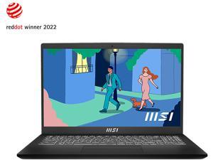 MSI Laptop Modern 15 Intel Core i5 12th Gen 1235U (1.30GHz) 8GB Memory 512 GB NVMe SSD Intel Iris Xe Graphics 15.6" Windows 11 Home 64-bit Modern 15 B12M-014