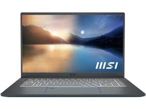 MSI Laptop Intel Core i7 11th Gen 1185G7 (3.00GHz) 16GB Memory 512 GB NVMe SSD NVIDIA GeForce GTX 1650 Max-Q 15.6" Windows 10 Home (Free upgrade to Win 11) Prestige 15 A11SC-034