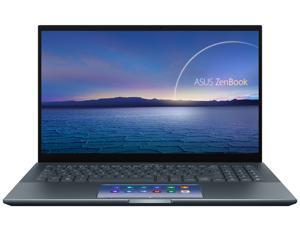 ASUS ZenBook 15 Ultra-Slim Laptop 15.6" 4K UHD Touch Display, Intel Core i7-10750H, GeForce GTX 1650 Ti, 16GB RAM, 1TB PCIe SSD, ScreenPad 2.0, Thunderbolt 3, Windows 10 Pro, Pine Grey, UX535LI-NH77 ASUS ZenBook 15 Ultra-Slim Laptop 15.6" 4K UHD Touch Display, Intel Core i7-10750H, GeForce GTX 1650 Ti, 16GB RAM, 1TB PCIe SSD, ScreenPad 2.0, Thunderbolt 3, Windows 10 Pro, Pine Grey, UX535LI-NH77
