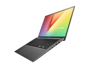ASUS VivoBook 15 Thin and Light Laptop, 15.6" FHD Display, Intel i5-1035G1 CPU, 8 GB RAM, 256 GB SSD + 1 TB HDD, Backlit Keyboard, Fingerprint, Windows 10, Slate Gray, F512JA-NH56 ASUS VivoBook 15 Thin and Light Laptop, 15.6" FHD Display, Intel i5-1035G1 CPU, 8 GB RAM, 256 GB SSD + 1 TB HDD, Backlit Keyboard, Fingerprint, Windows 10, Slate Gray, F512JA-NH56