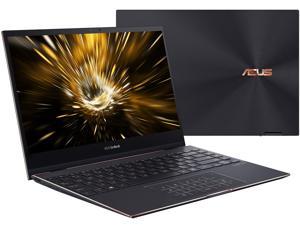 ASUS ZenBook Flip S 13 Ultra Slim Laptop, 13.3" 4K UHD OLED Touch Display, Intel Core i7-1165G7 CPU, Intel Iris Xe, 16 GB RAM, 1 TB SSD, Thunderbolt 4, TPM, Windows 10 Pro, Jade Black, UX371EA-XH77T