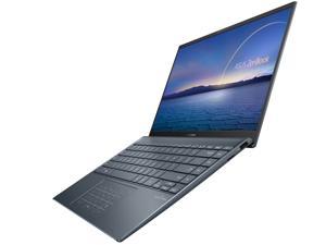 ASUS ZenBook 14 UltraSlim Laptop 14 Full HD NanoEdge Bezel Display Intel Core i71165G7 8 GB RAM 512 GB PCIe SSD NumberPad Thunderbolt 4 Windows 10 Home Pine Grey UX425EAEH71