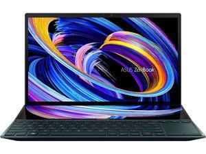 ASUS Laptop ZenBook Duo UX482EA-DH79T-CA Intel Core i7 11th Gen 1165G7 (2.80GHz) 16 GB LPDDR4X Memory 512 GB PCIe SSD Intel Iris Xe Graphics 14.0" Touchscreen Windows 11 Home 64-bit