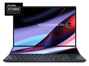 ASUS Laptop Zenbook Pro 14 Duo OLED Intel Core i9 13th Gen 13900H 260GHz 32GB Memory 1 TB PCIe SSD NVIDIA GeForce RTX 4060 Laptop GPU 145 Windows 11 Home 64bit UX8402VVPS96T