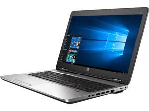 HP Laptop Intel Core i5 6300U 240GHz 8GB Memory 256 GB SSD 156 Windows 10 Pro ProBook 650 G2