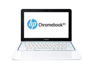 HP Chromebook F2J07AA#ABA, 2 GB RAM, 16 GB eMMC, White/Blue - Refurbished - Grade B HP Chromebook F2J07AA#ABA, 2 GB RAM, 16 GB eMMC, White/Blue - Refurbished - Grade B