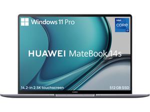 Huawei Laptop MateBook 14s HKD-W76 Intel Core i7 11th Gen 11370H (3.30GHz) 16 GB Memory 512 GB PCIe SSD Intel Iris Xe Graphics 14.2" Touchscreen Windows 11 Pro 64-bit