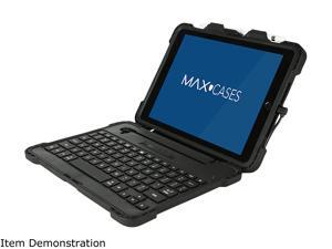 Max Cases Black Extreme KeyCase w/Lightning Connector for iPad 5/6 9.7" (Detachable) (Black) Model AP-EKC-IP6-9-BLK-R Max Cases Black Extreme KeyCase w/Lightning Connector for iPad 5/6 9.7" (Detachable) (Black) Model AP-EKC-IP6-9-BLK-R