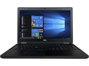 DELL Grade B Laptop Latitude Intel Core i7 7th Gen 7820HQ (2.90GHz) 16GB Memory 256 GB SSD Intel HD Graphics 630 15.6" Windows 10 Pro 64-bit 5580