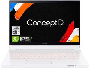 Acer ConceptD 7 Ezel CC715-71-7163 Intel Core i7 10th Gen 10875H (2.30GHz) 32GB Memory 2 TB SSD NVIDIA GeForce RTX 2080 SUPER Max-Q 15.6" Touchscreen 3840 x 2160 Convertible 2-in-1 Laptop Windows 10 P