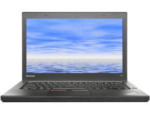 Lenovo Laptop ThinkPad T450 Intel Core i5 4th Gen 4300U (1.90GHz) 16 GB Memory 256 GB SSD Intel HD Graphics 4400 14.0" Windows 10 Pro 64-bit Grade B