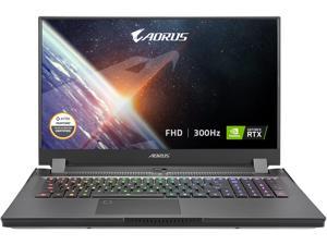 GIGABYTE AORUS 17G XD - 17.3" FHD IPS Anti-Glare 300Hz, Intel Core i7 11th Gen 11800H, NVIDIA GeForce RTX 3070, 8GB GDDR6, 16GB Memory, 512GB SSD, Win10 Home, Gaming Laptop (AORUS 17G XD-73US325SH)